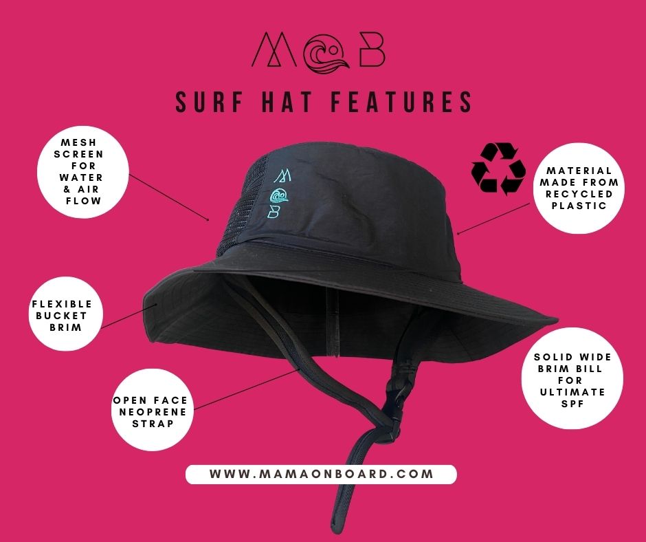 MOB Eco-Surf/Outdoor Hat in Lava Rock