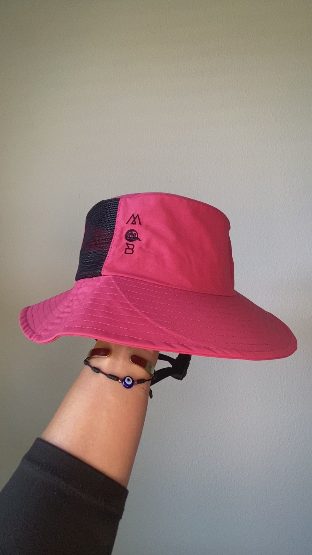 Swag Surfer Bucket Hat — Faded Pink —